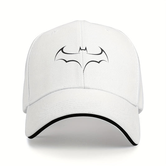 Gorra Negra con Logo de Batman – Ajustable y Transpirable