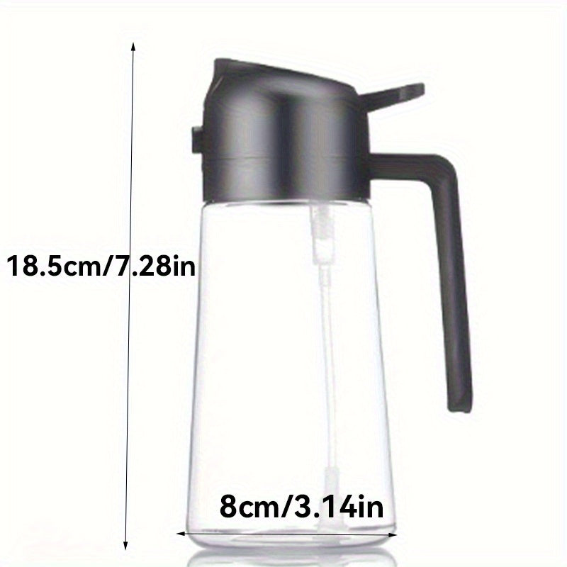 Botella Spray Pulverizador de Aceite – Gran Capacidad, Dos en Uno, Precisión y Antigoteo
