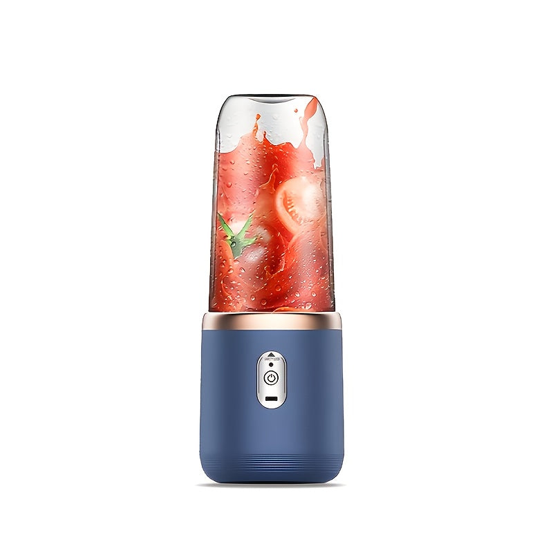 🥤 Licuadora Portátil 2 en 1 Recargable – Vaso Compacto de Grado Alimenticio con 6 Cuchillas de Acero Inoxidable y Carga USB