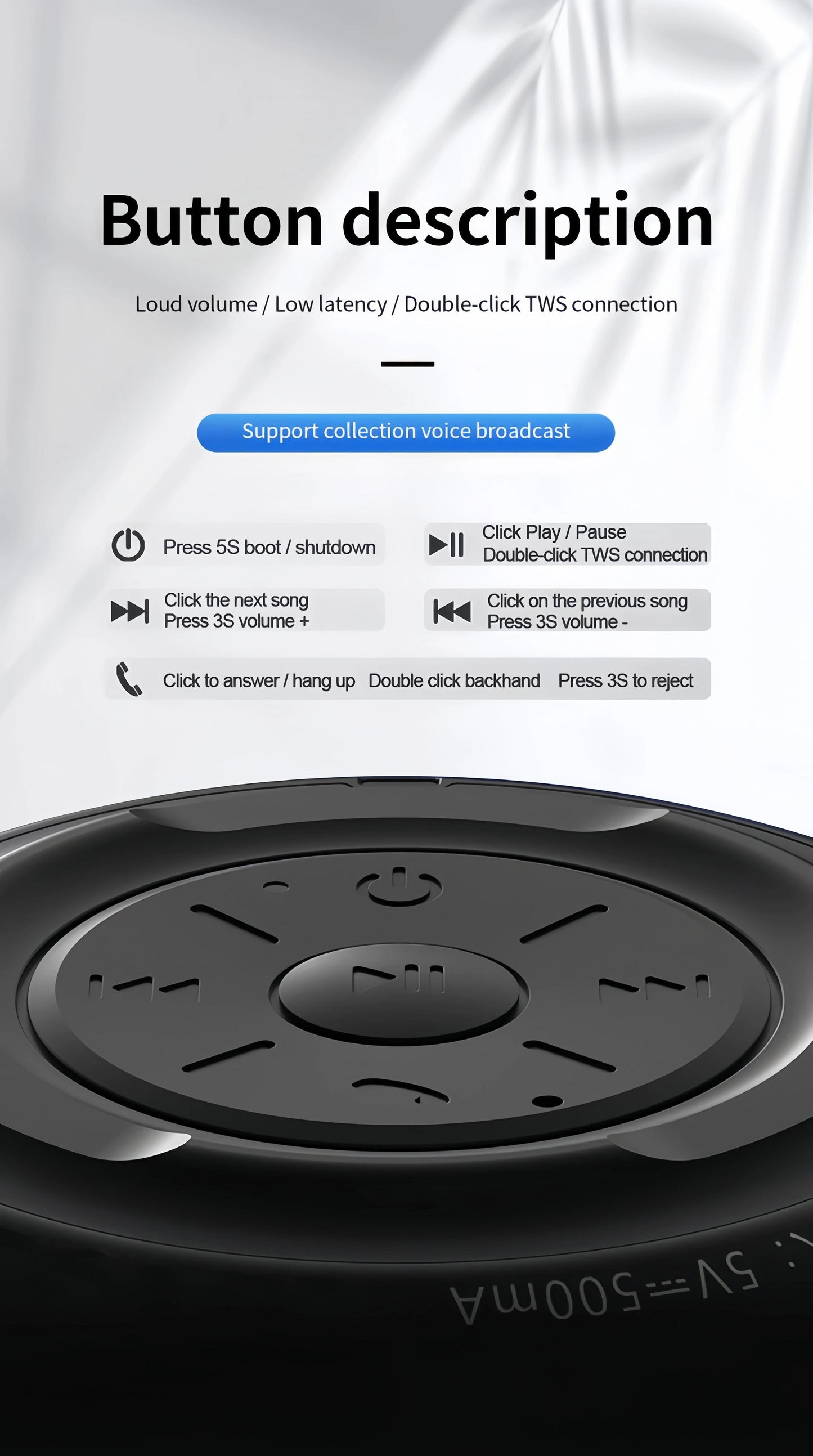 Lenovo K3 Pro | Parlante Bluetooth HiFi con bajos profundos y diseño portátil