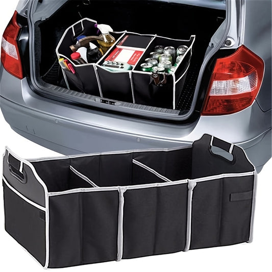 Caja Organizadora Plegable para Maletero – Caja de Almacenaje Negra, Universal
