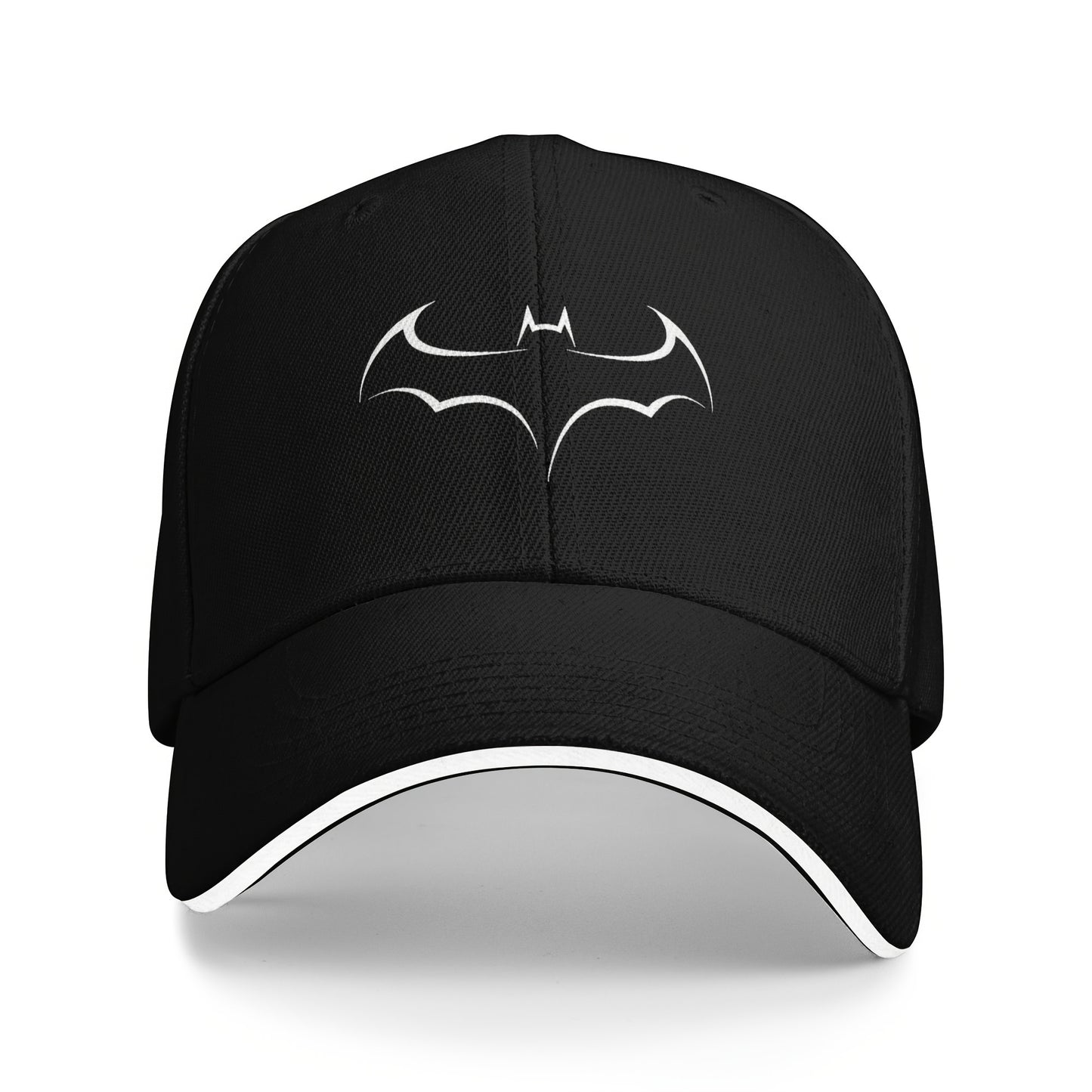 Gorra Negra con Logo de Batman – Ajustable y Transpirable