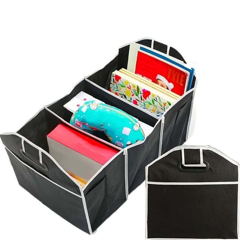 Caja Organizadora Plegable para Maletero – Caja de Almacenaje Negra, Universal