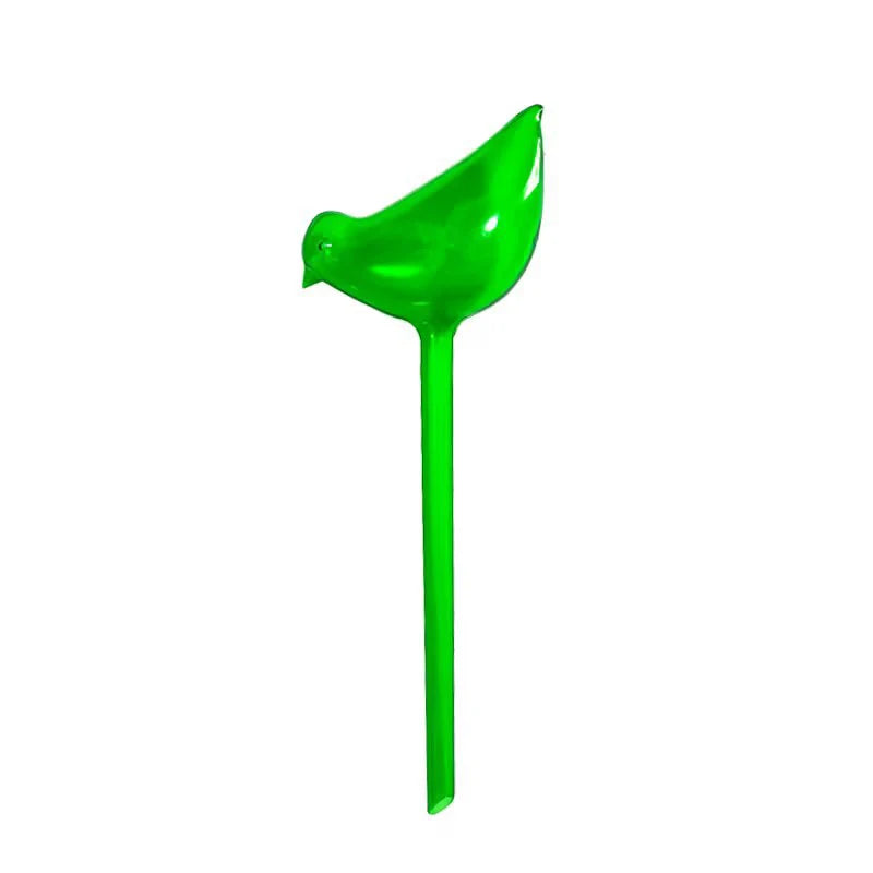 Bombilla Automática de Riego para Plantas – Diseño Fantasía en Forma de Pájaro