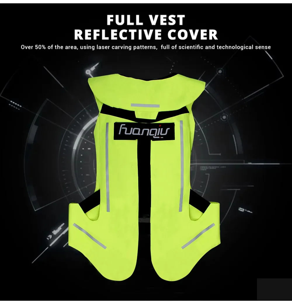 Chaleco Protector con Airbag para Moto – Estilo, Seguridad y Confianza al Conducir