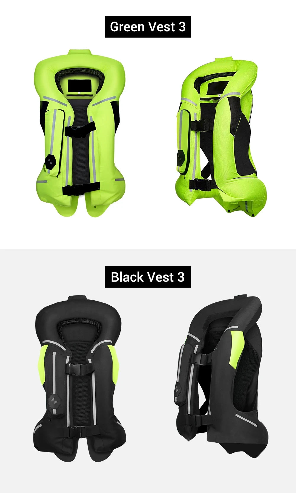 Chaleco Protector con Airbag para Moto – Estilo, Seguridad y Confianza al Conducir