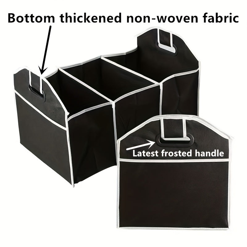 Caja Organizadora Plegable para Maletero – Caja de Almacenaje Negra, Universal