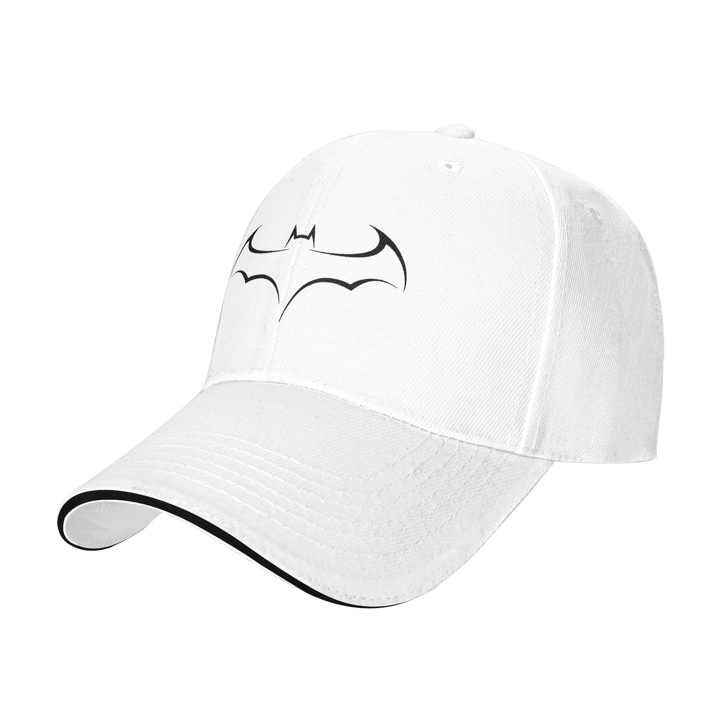Gorra Negra con Logo de Batman – Ajustable y Transpirable