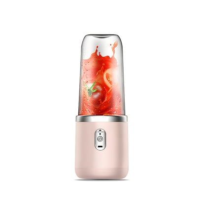🥤 Licuadora Portátil 2 en 1 Recargable – Vaso Compacto de Grado Alimenticio con 6 Cuchillas de Acero Inoxidable y Carga USB