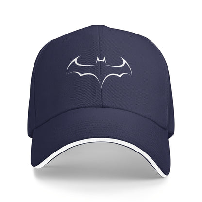 Gorra Negra con Logo de Batman – Ajustable y Transpirable