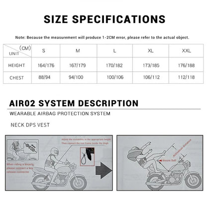 Chaleco Protector con Airbag para Moto – Estilo, Seguridad y Confianza al Conducir
