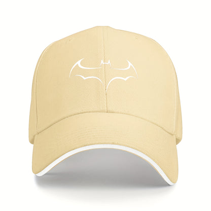 Gorra Negra con Logo de Batman – Ajustable y Transpirable